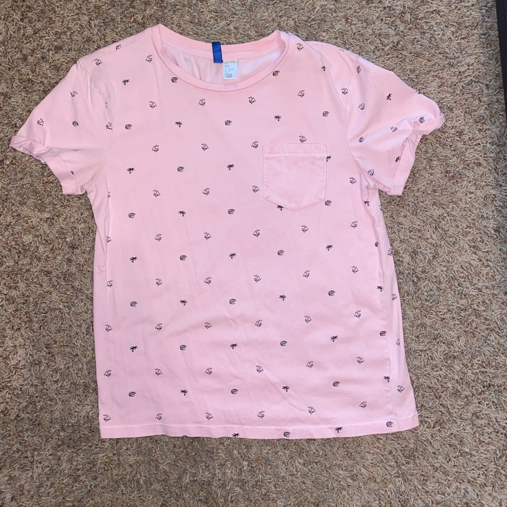 Men’s pink H&M T-shirt